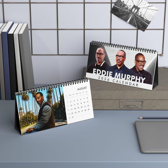 Discover Eddie Murphy Desktop Calendar, Eddie Murphy Actor Calendar, Eddie Murphy Fan Gift