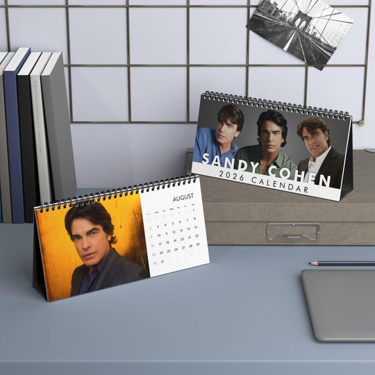 Discover Sandy Cohen Desktop Calendar, Sandy Cohen The O.C. Character Calendar, Sandy Cohen Fan Gift
