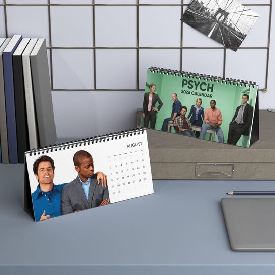 Discover Psych Desktop Calendar (2026 grid)