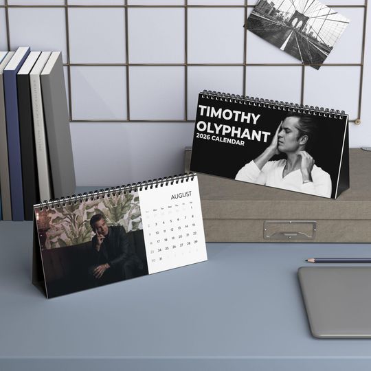 Discover Timothy Olyphant Desktop Calendar, Timothy Olyphant Actor Calendar, Timothy Olyphant Fan Gift