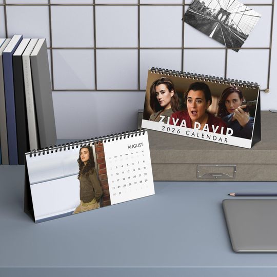 Discover Ziva David Desktop Calendar, Ziva David NCIS Character Calendar, Ziva David Fan Gift