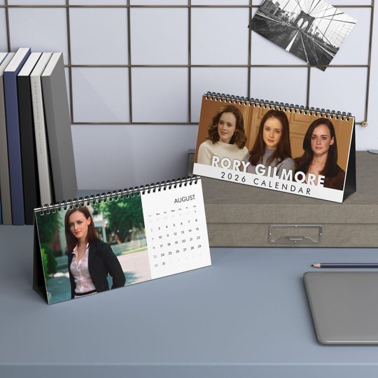 Discover Rory Gilmore Desktop Calendar, Rory Gilmore Character Calendar, Rory Gilmore Fan Gift
