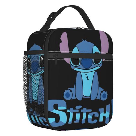 Discover Custom Stitch Insulated Lunch Bag for Women Waterproof Science Fiction Thermal Cooler Lunch Box Kids School Children
