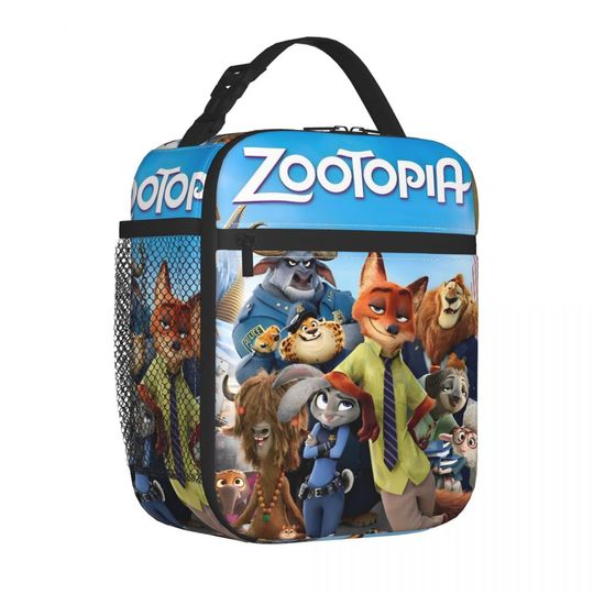 Zootopia Kids Lunch Bag, Back To School Gift, Gift For Kids