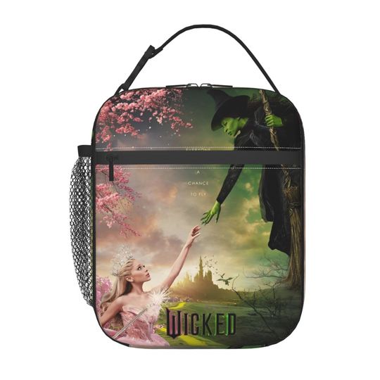 Wicked Elphaba & Glinda Tonal Insulated Lunch Bag for Kids