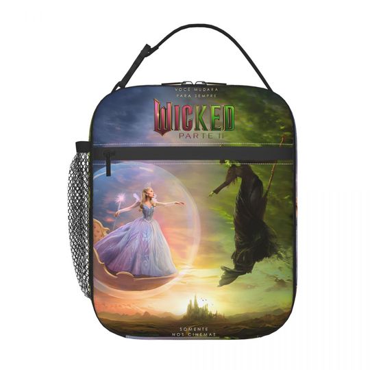 Discover Insulated Lunch Tote Bag Wicked For Good Accessories Storage Food Box Unique Design Cooler Thermal Bento Box For Office