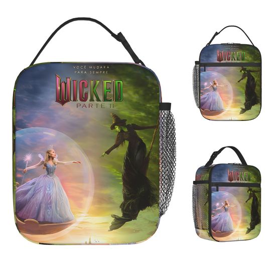 Discover Insulated Lunch Boxes Wicked For Good Merch Lunch Container Multifunction Thermal Cooler Lunch Box For School