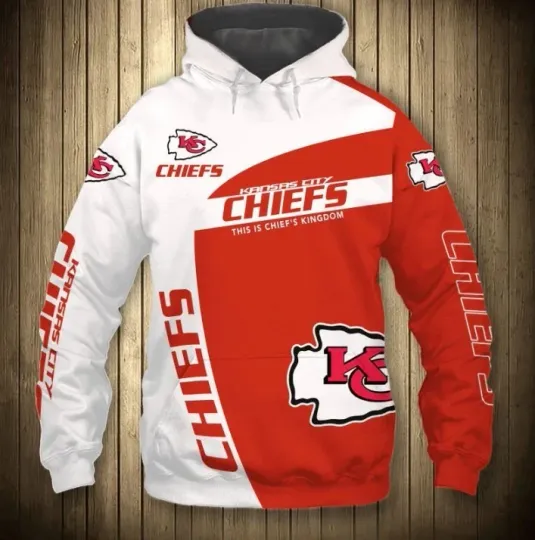 Kansas City Chiefs All Over Printed 3D Hoodie Gift For Fan