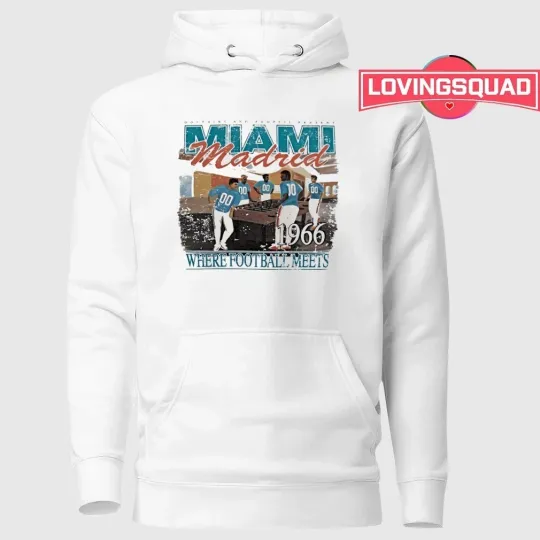 Miami Dolphins In Madrid Game Where Football Meets Hoodie