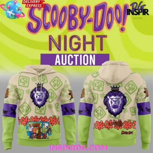 Discover Reading Scooby Doo Royals All Over Printed 3D Hoodie