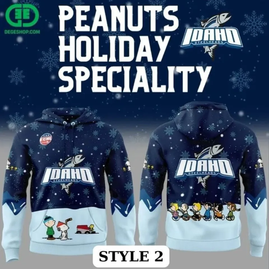 Discover Snoop Idaho Steelheads Peanuts All Over Printed 3D Hoodie Gift For Fan