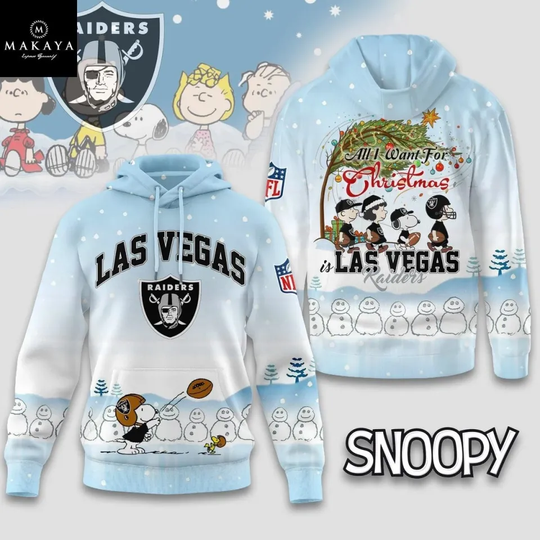 Discover Snoop Las Vegas All I Want For Peanuts Raiders All Over Printed 3D Hoodie