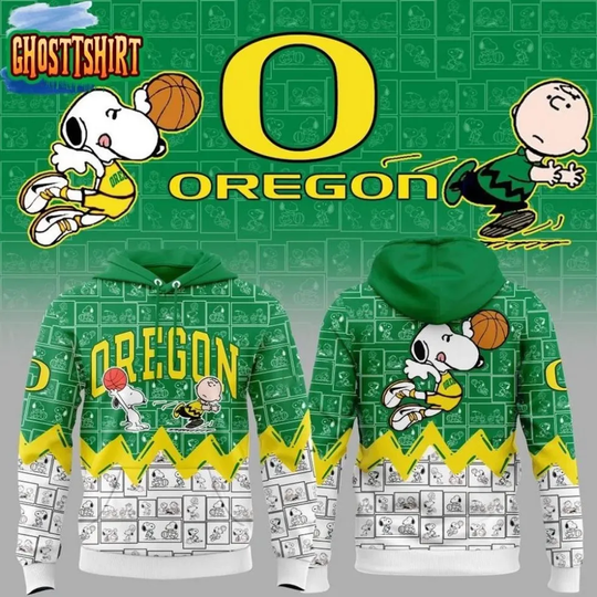 Snoop Oregon Peanuts Basketball Ducks All Over Printed 3D Hoodie Gift For Fan