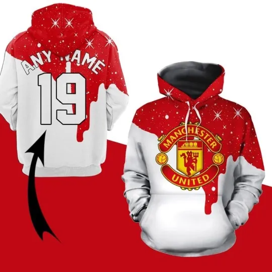 Discover Manchester The Gunner MU FC All Over Printed 3D Hoodie Gift For Fan