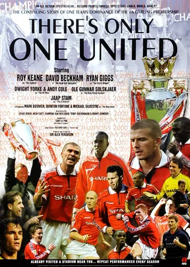 Discover Manchester United 2000 Premiership Championship Vertical Poster
