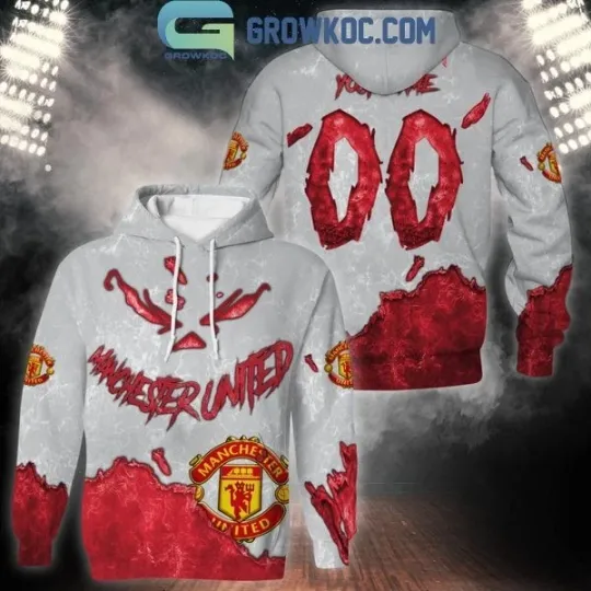 Manchester MU F Jack O Lantern All Over Printed 3D Hoodie Gift For Fan