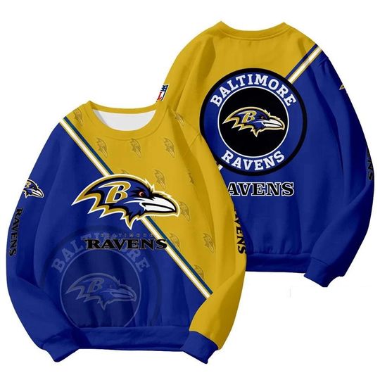 Baltimore Ravens 2025 Round Neck Sweatshirt