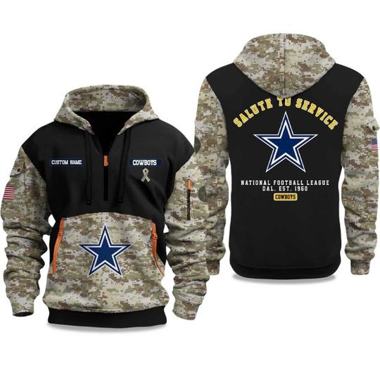 Dallas Cowboys Football Team Tactical Hoodie
