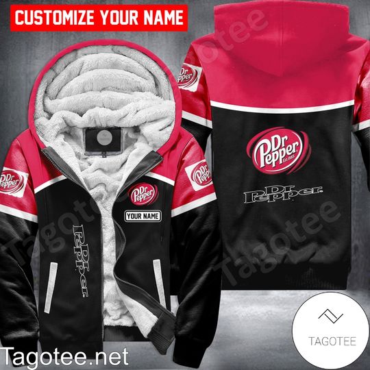 Dr Pepper Custom Uniform Fleece Hoodie