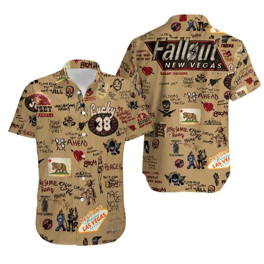 Falllout New Vegas Hawaiian Shirt