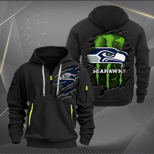 Seahawks Football Tactical Hoodie