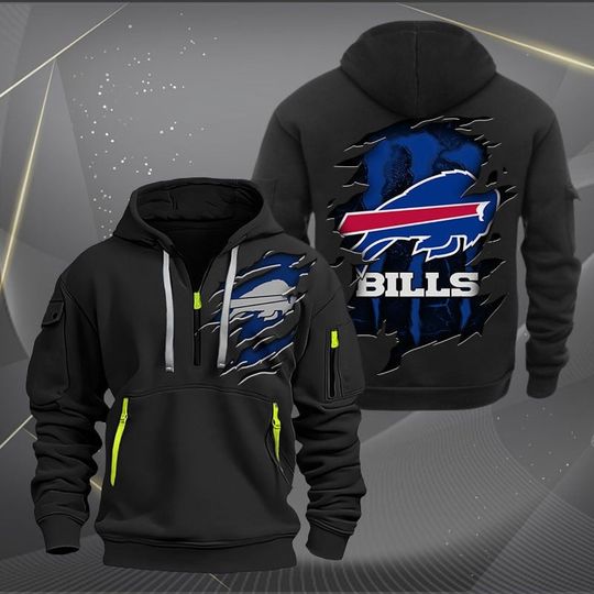 Bills Football Tactical Hoodie
