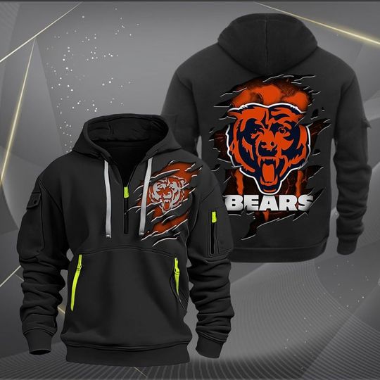 Bears Football Tactical Hoodie