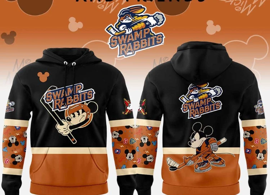 Discover Greenville Swamp Rabbits Mickey Special Hoodie 3D All over print