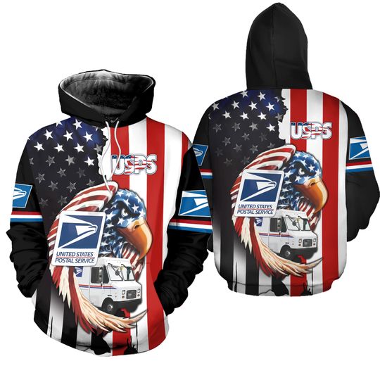 Love Postal Service 3D All Over Printed Hoodie