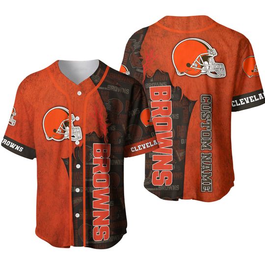 Cleveland Browns Baseball Jersey