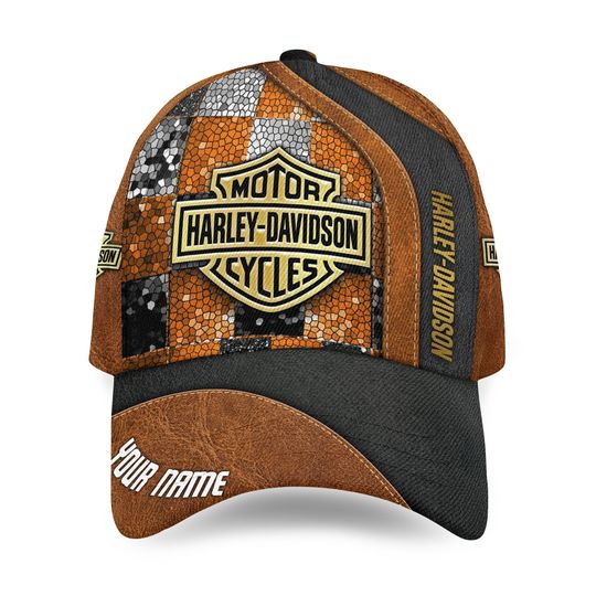 Personalized Harley Motor Racing Davidson Classic Cap Gift