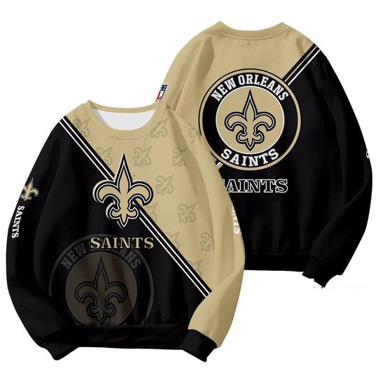 New Orleans Saints 2025 Round Neck Sweatshirt