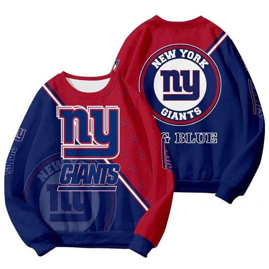 New York Giants 2025 Round Neck Sweatshirt