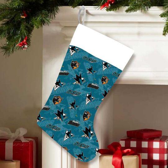 San Jose Sharks Christmas Stocking