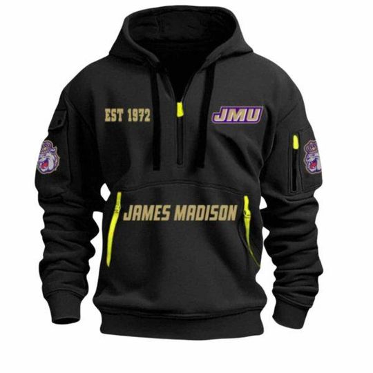 2026 James Madison Est 1972 Quarter Zip Hoodie