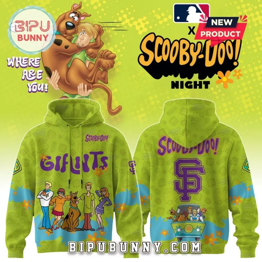 San Francisco Scooby Doo Giants All Over Printed 3D Hoodie