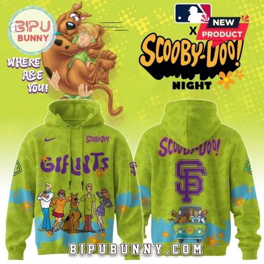 Discover San Francisco Scooby Doo Giants All Over Printed 3D Hoodie