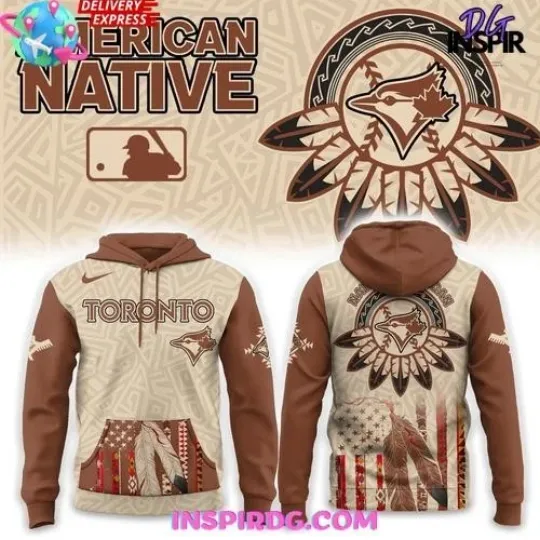 Discover Toronto Native American Blue Jays Heritage Honor 2025 Edition Hoodie