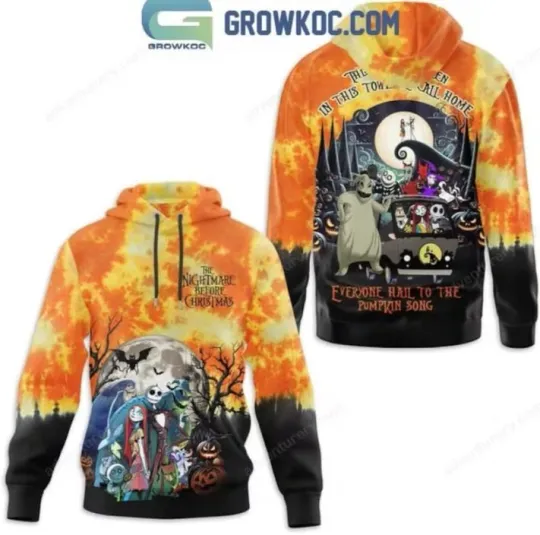 Discover The Nightmare Before Christmas This Is Halloween In This Town Hoodie