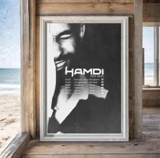 Discover Hamdi Asia Tour 2026 Poster
