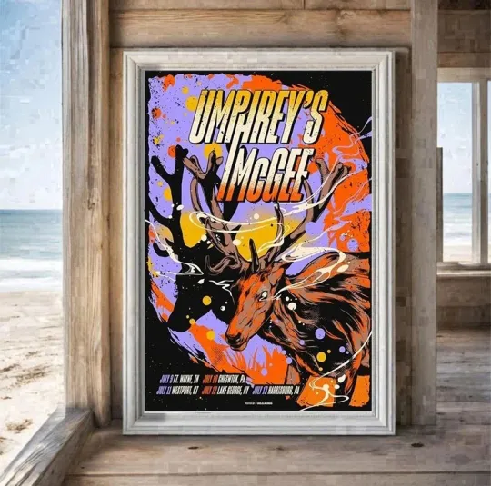 Discover Umphrey's McGee Tour July 2026 Poster