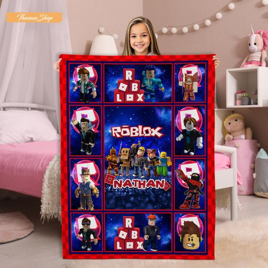 Discover Personalized Boy Fleece Blanket: Custom Name, Birthday Gift
