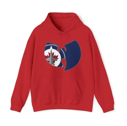 Discover Winnipeg Hockey Unisex Heavy Hooded Sweatshirt Jets w tang band Clan
