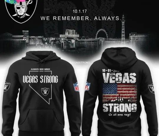 Raiders Memorial Hoodie 3D All over print