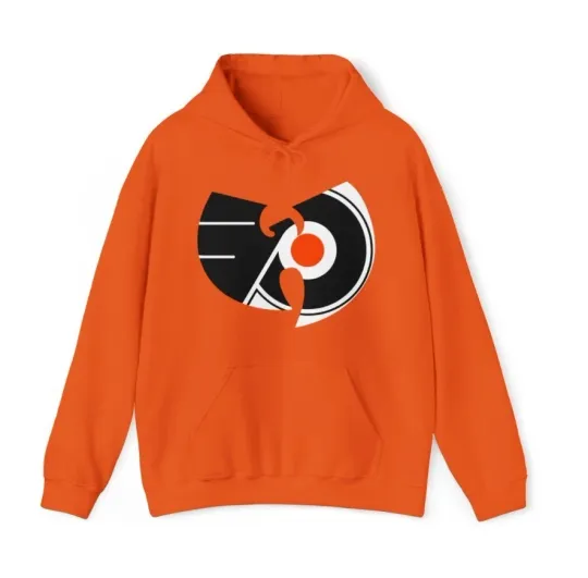 Discover PHILADELPHIA Hockey Unisex Heavy Hooded Sweatshirt flyers w tang band Clan