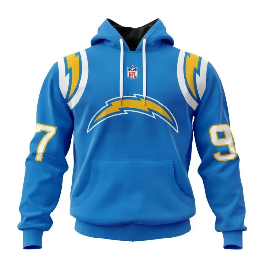 Discover Los Angeles Football Team Chargerss 3D Hoodie