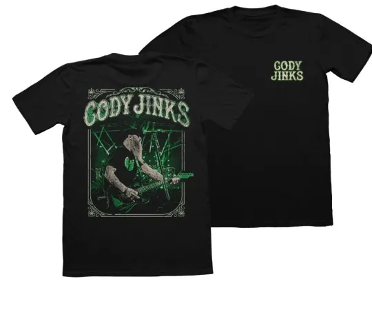 Discover 2 Sides Cody Jinks 2026 Tour T Shirt Black Unisex