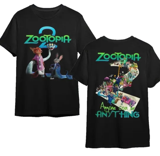 Discover Zootopia 2 Movie Shirt, Judy Hopps Nick Wilde Gary De'snake T-Shirt