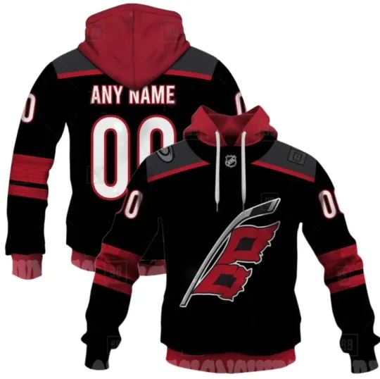 Discover Personalized Carolina Hurricane 3D Hoodie Hockey Team Apparel
