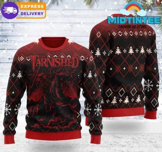 The Tarnished Elden Ring Game The Socerist Ugly Christmas Sweater